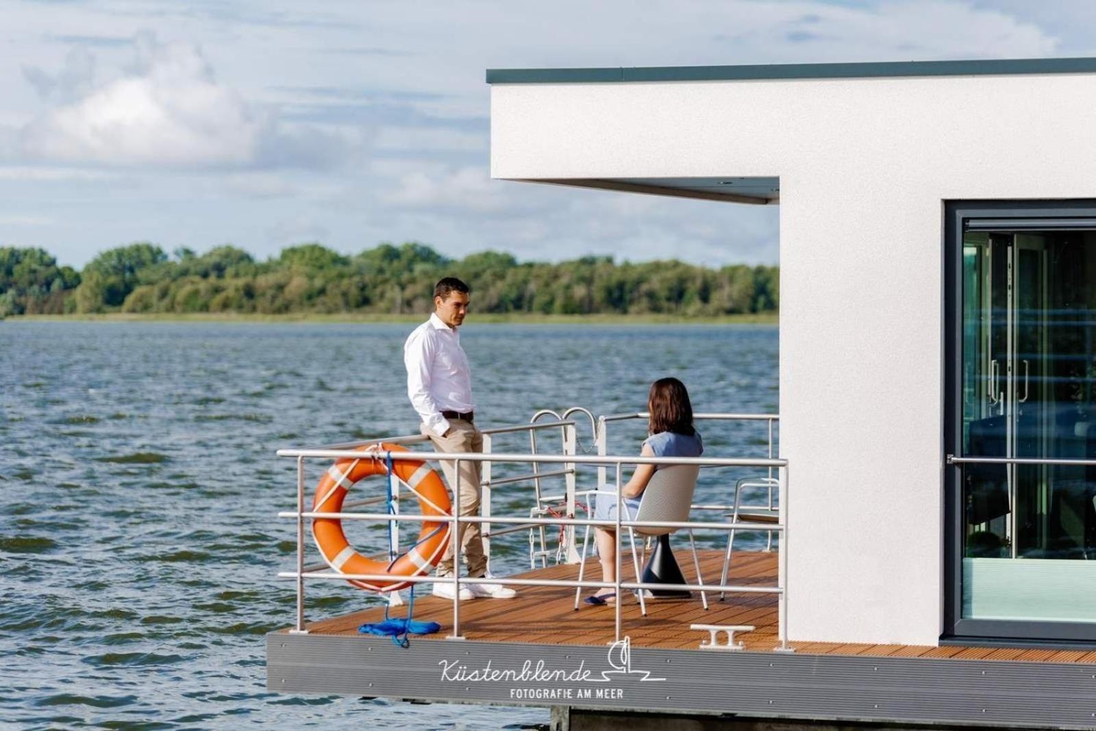 Hausboot Kranichnest Hotel Ribnitz-Damgarten Exterior foto