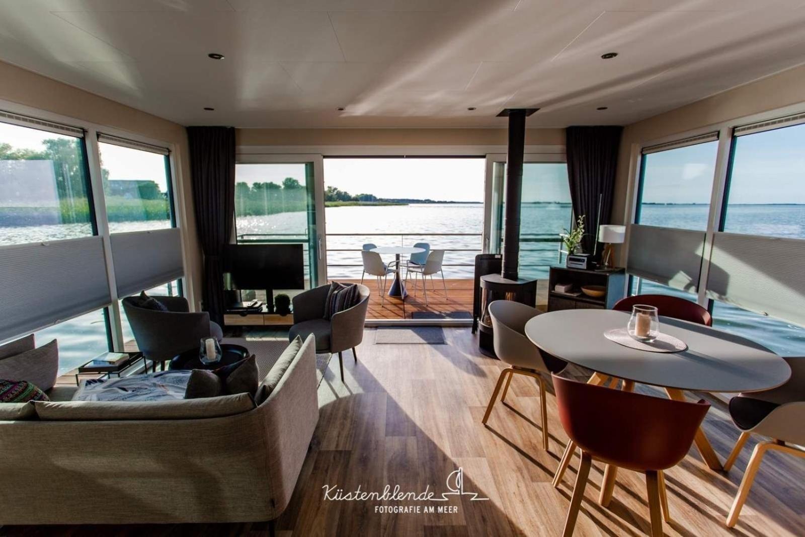 Hausboot Kranichnest Hotel Ribnitz-Damgarten Exterior foto
