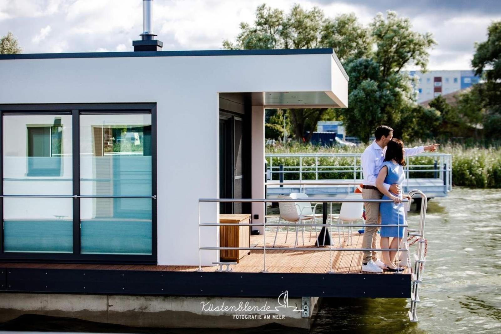Hausboot Kranichnest Hotel Ribnitz-Damgarten Exterior foto